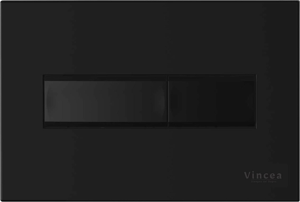 Кнопка смыва Vincea VFP-732MB черная матовая