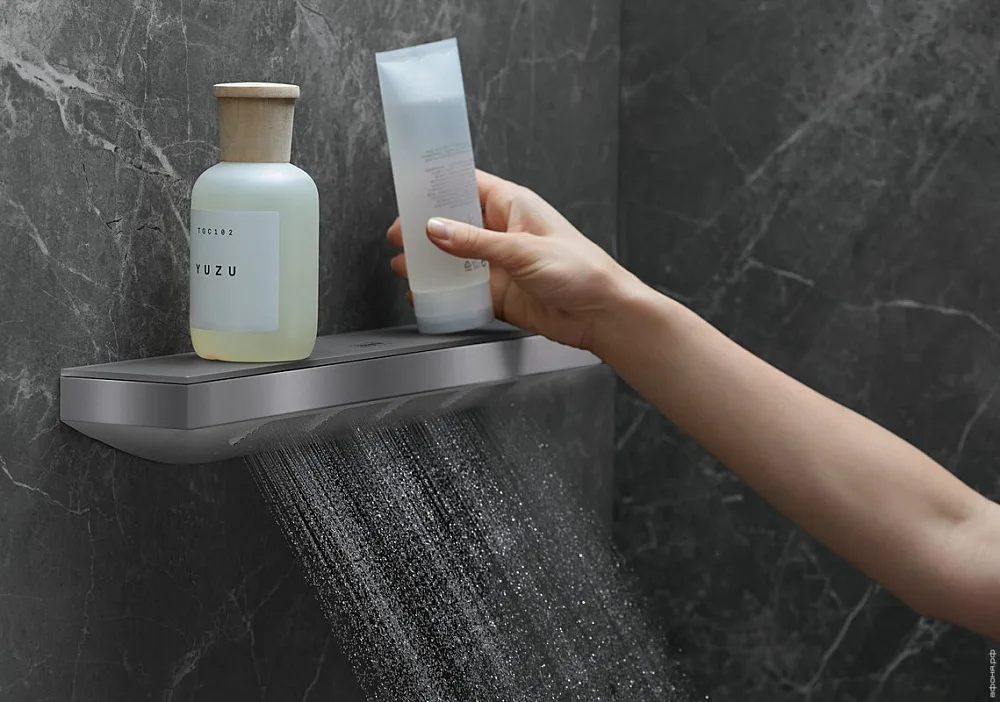 Верхний душ Hansgrohe Rainfinity 26243000 Sancos — официальный сайт