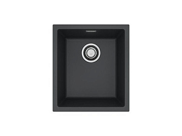 Мойка ALVEUS GRANITAL OMNI 20 DEEP BLACK-G90  450x450x198 с сифоном