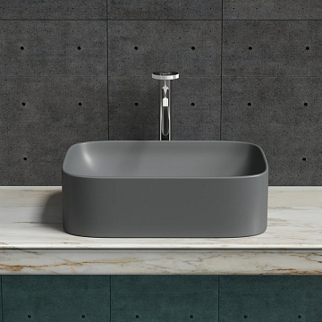 Накладная раковина Ceramicanova Element CN6052MDH темный антрацит матовая