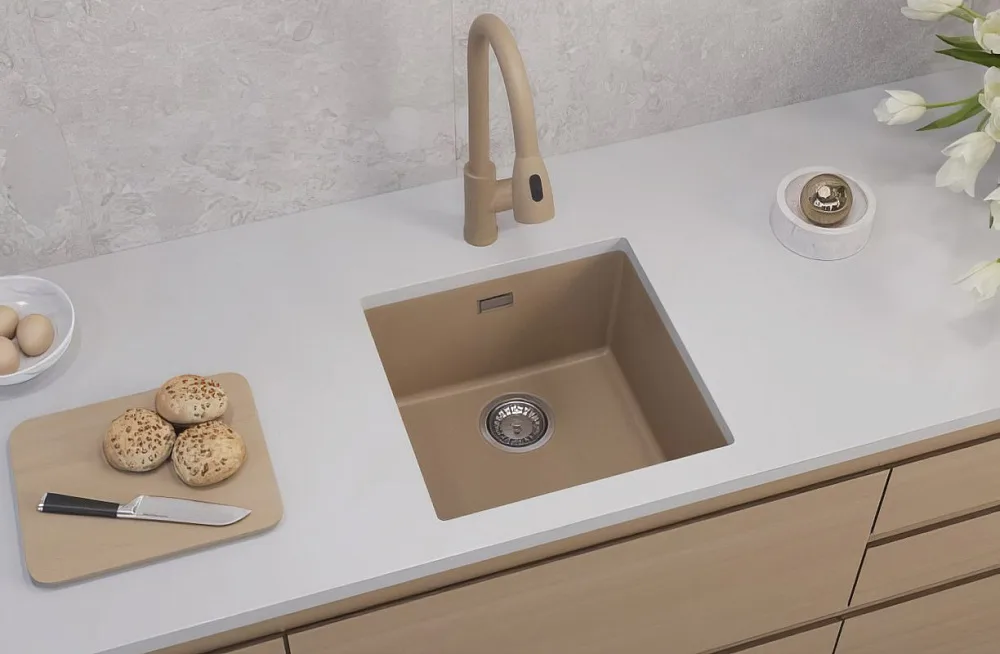 Мойка кухонная Alveus Omni Granital 20 beige Sancos — официальный сайт