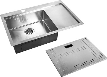 Мойка кухонная Zorg Master ZM N-7852-L