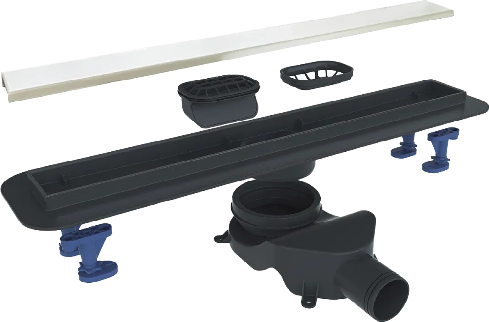 Душевой трап (лоток) BelBagno Luce BB-LD-LUCE-60-BIANCO 55 см, матовый белый Sancos — официальный сайт