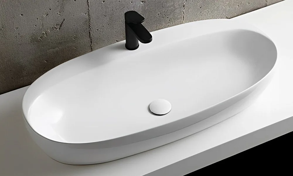 Накладная раковина Azzurra Elegance 90 овальная Sancos — официальный сайт