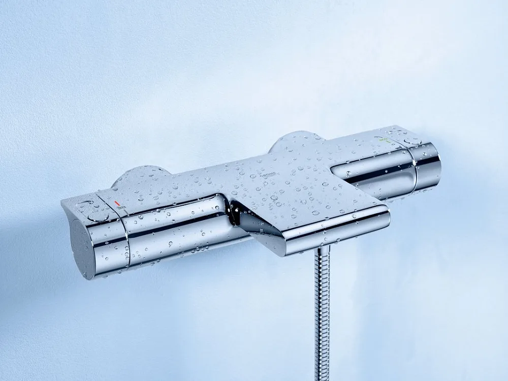 Термостатический смеситель Grohe Grohtherm 2000 New 34174001, для ванны с душем Sancos — официальный сайт