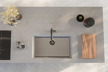 Мойка кухонная Alveus Omni Granital 40 concrete