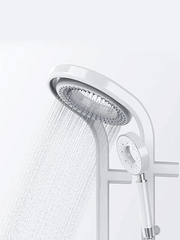 Душевая стойка AQUAme AQM8004W, белая