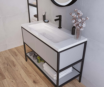 Мебельная раковина Uperwood Modul 100 белая