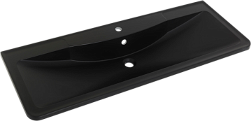 Мебельная раковина BelBagno BB1200/455-LV-ART-ALR-NERO черная матовая