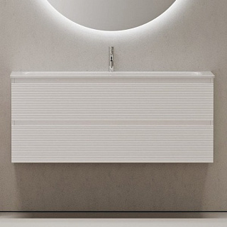 Тумба под раковину Sancos Folk 120 подвесная Bianco (белый), FL120W