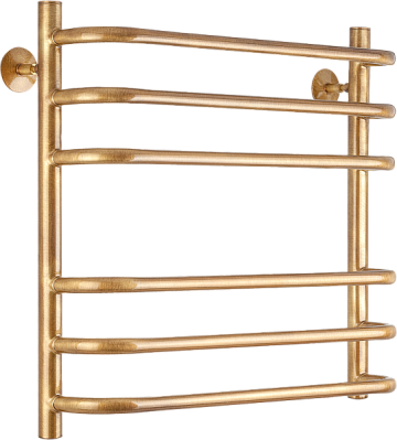 Полотенцесушитель водяной Secado Мерида 3 50x60, бронза