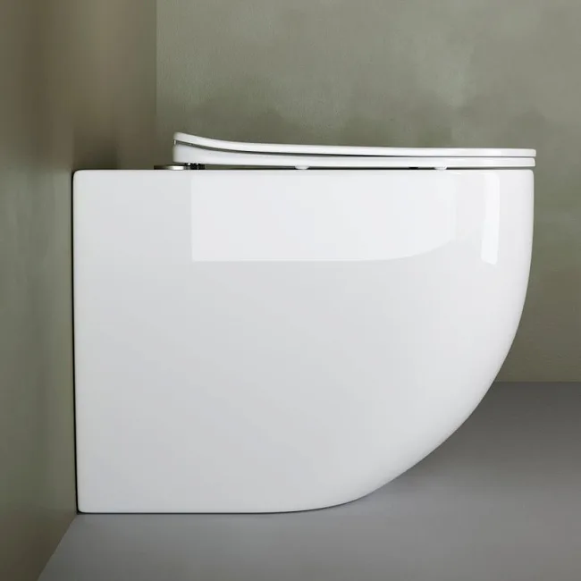 Унитаз приставной напольный Ceramicanova Mia CN1810 Sancos — Оригинал