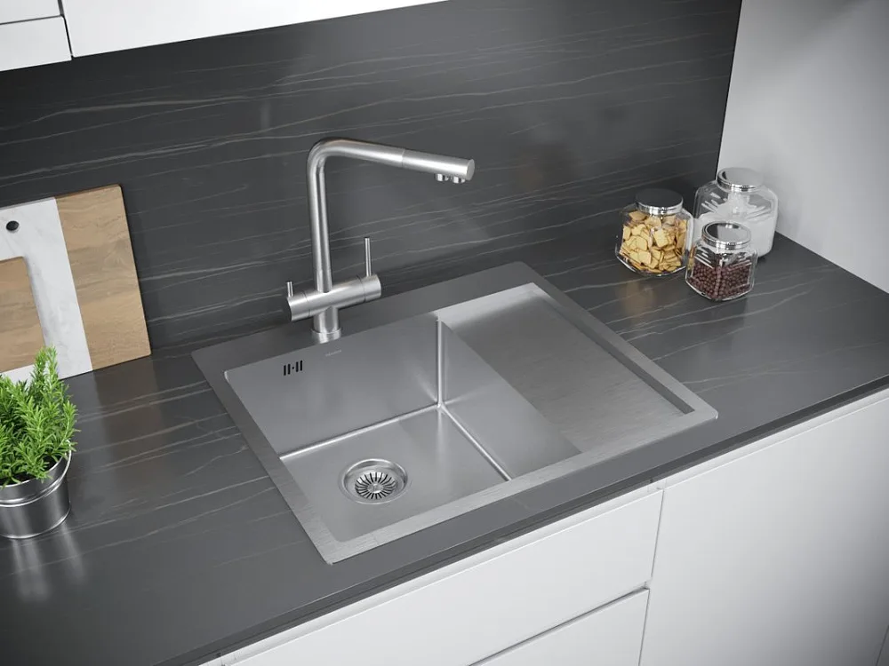 Смеситель для кухни Paulmark Skalen Sk213020-SS Sancos — официальный сайт