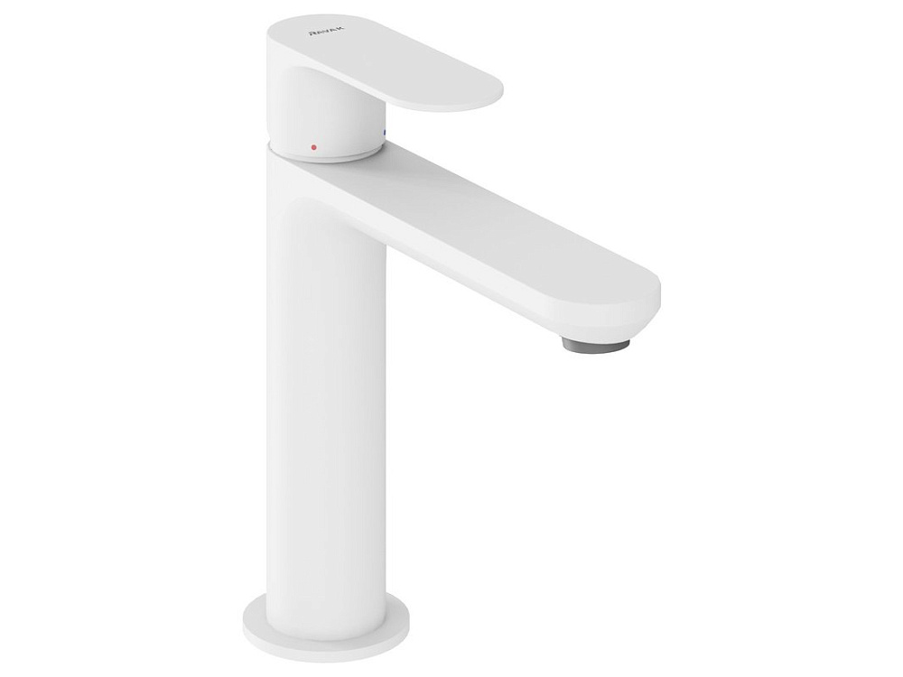 Смеситель для раковины Ravak Eleganta EL 012.10WV белый вельвет