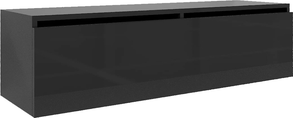 Тумба Armadi Art Flat Valessi Uno-S 140 антрацит глянец