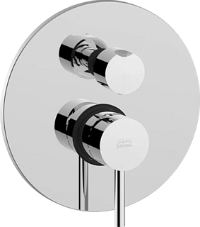 Встраиваемый смеситель Paffoni Light LIG018CR С ВНУТРЕННЕЙ ЧАСТЬЮ, хром
