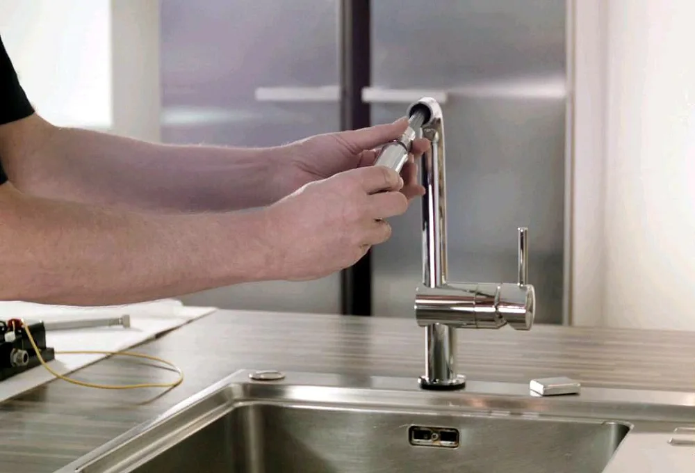 Смеситель для кухни Grohe Minta 32168000 Sancos — официальный сайт