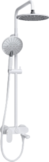 Душевая стойка Wasserkraft Mindel 8500 A185.067.059.WM, белая