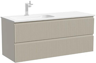 Тумба под раковину Sancos Snob R 120 подвесная Beige soft (капучино), SNR120LCE