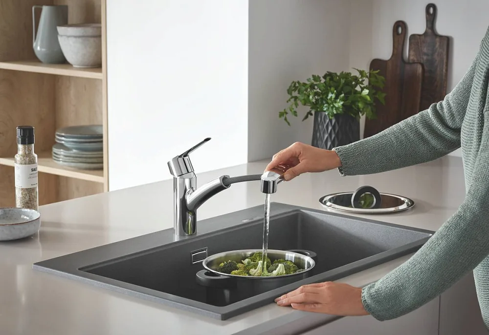 Смеситель для кухни Grohe Start 2021 30531001 хром Sancos — официальный сайт