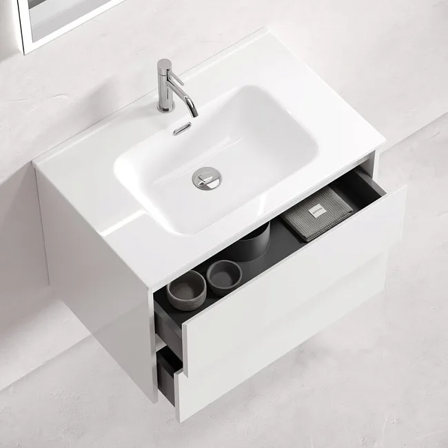 Тумба под раковину Sancos Libra 70 подвесная белый глянец, LB70W Sancos — Оригинал
