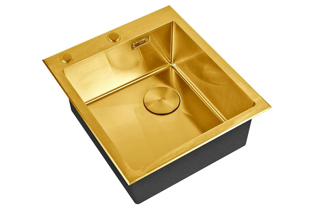 Кухонная мойка ZorG LUX 4551 BRONZE Sancos — официальный сайт