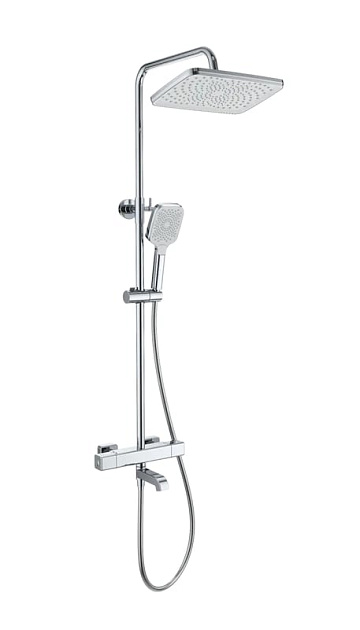 Душевая стойка Wonzon & Woghand STAY 2 WW-B3016-T1-CR, хром