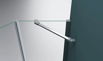 Душевой уголок BelBagno Kraft P-1-100-C-Cr R