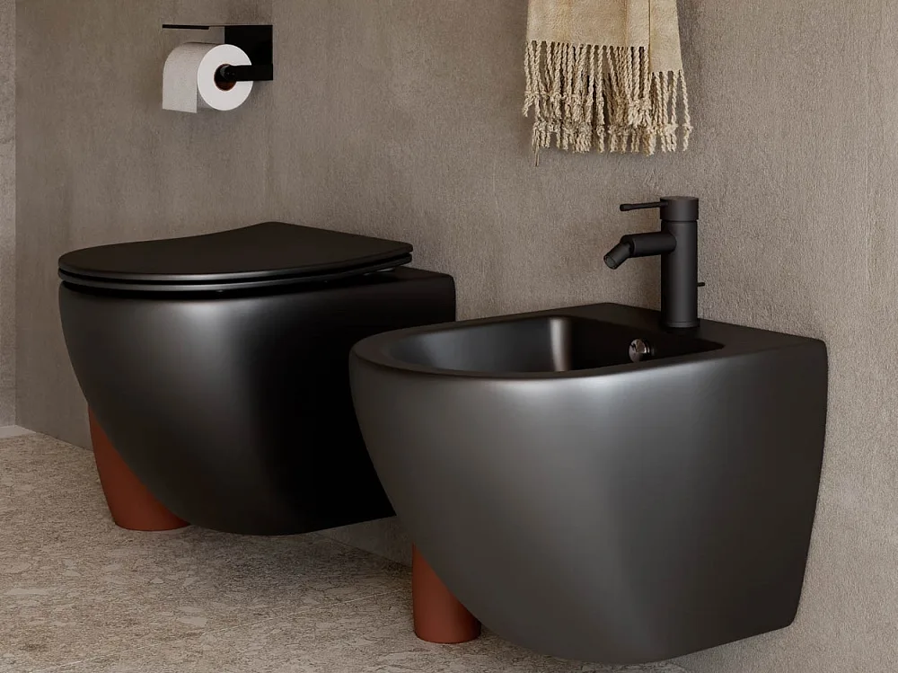 Биде подвесное Ceramicanova Metropol CN4003MB Sancos — официальный сайт