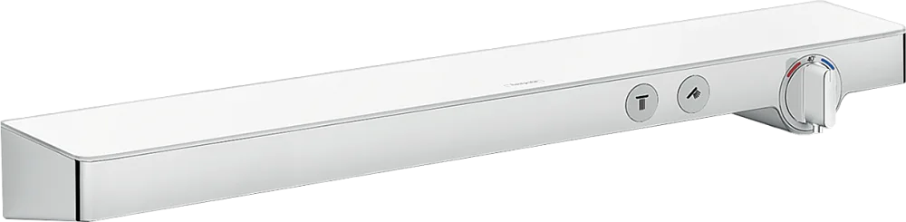 Термостатический смеситель Hansgrohe ShowerTablet Select 13184400 для душа, белый - хром Sancos — официальный сайт