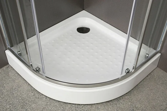 Душевой уголок BelBagno Uno -195 R 2 80 P Cr стекло текстурное Sancos — Оригинал