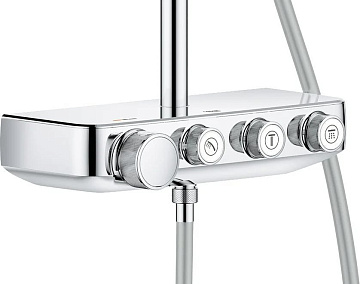Душевая стойка Grohe Euphoria SmartControl 310 Duo Cube 26508000, с термостатом
