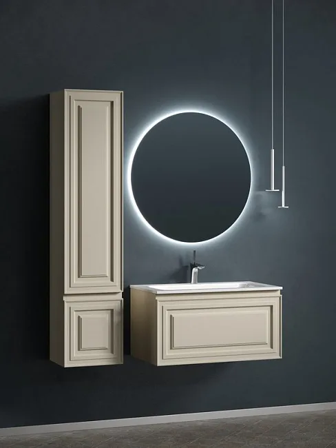 Тумба под раковину Sancos Very 80 подвесная Beige soft (капучино), VR80CE Sancos — Оригинал