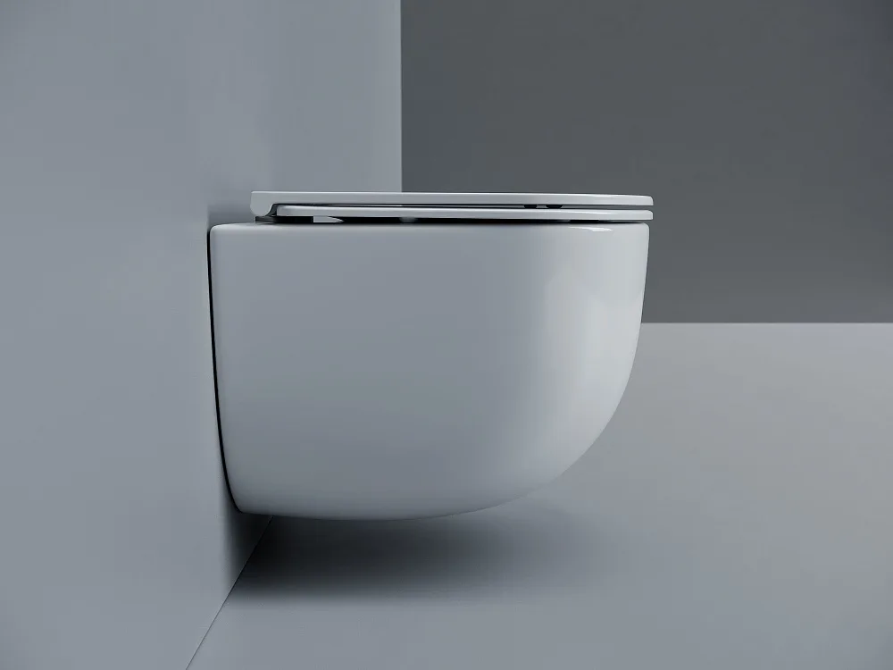 Унитаз подвесной Ceramicanova Voga CN4012T белый  Sancos — официальный сайт