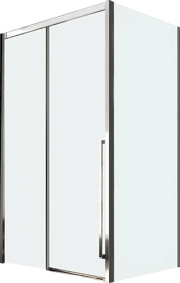 Душевой уголок Veconi Premium Trento PTC-SP-30CH 120x80, профиль хром, стекло прозрачное
