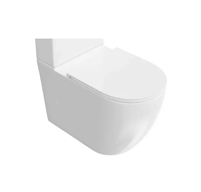 Чаша для унитаза-компакта KERAMA MARAZZI Sfera SF.wc.01 безободковая Sancos — Оригинал