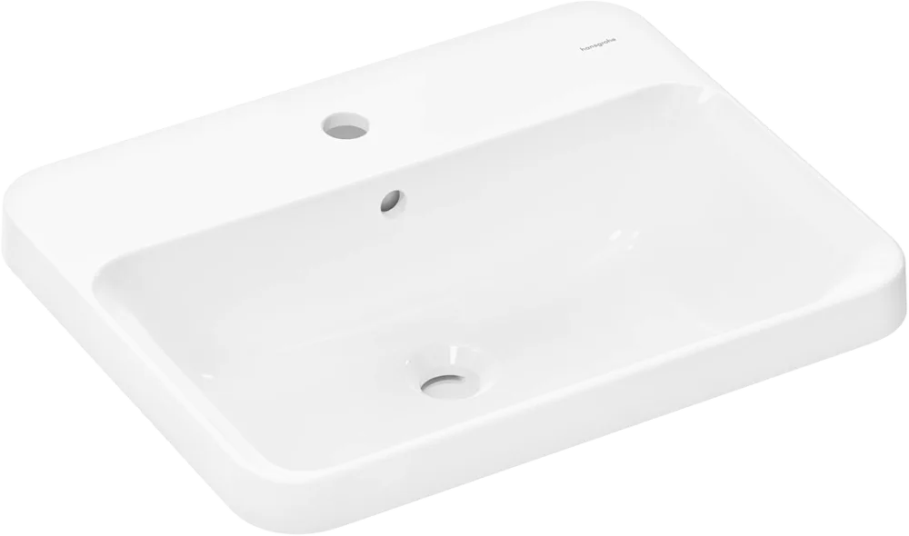 Раковина Hansgrohe Xuniva Q 60162450 55x45, белая Sancos — официальный сайт