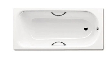 Стальная ванна Kaldewei Advantage Saniform Plus Star 336 133630003001 без опоры 170x75 см, пристенна