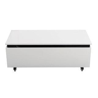 Тумба Cezares Slider 100 1 ящик, Bianco Opaco