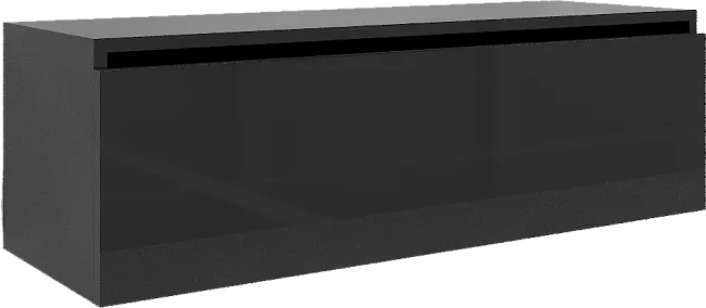 Тумба Armadi Art Flat Valessi Uno-S 120 антрацит глянец Sancos — Оригинал