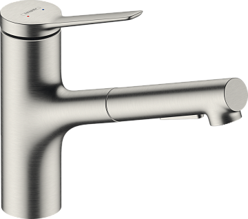 Смеситель для кухни Hansgrohe Zesis M33 74800800 сталь