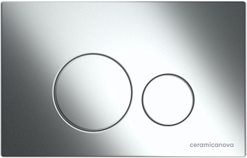 Система инсталляции для унитазов Ceramicanova Envision Round CN1001CH, кнопка хром