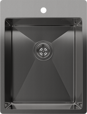 Мойка кухонная Rivelato Rinox 3850 PVD black