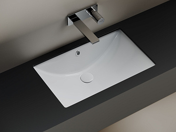Встраиваемая раковина Ceramicanova Era CN6082 белый
