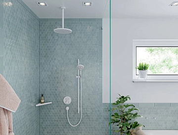 Душевая штанга Hansgrohe Unica 28631700 90 см, матовая белая