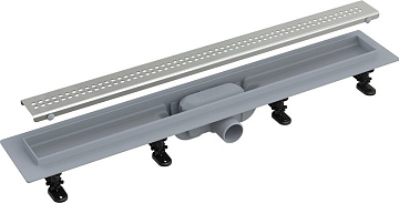 Душевой трап (лоток) AlcaPlast APZ9-Simple 650 с решеткой и опорами
