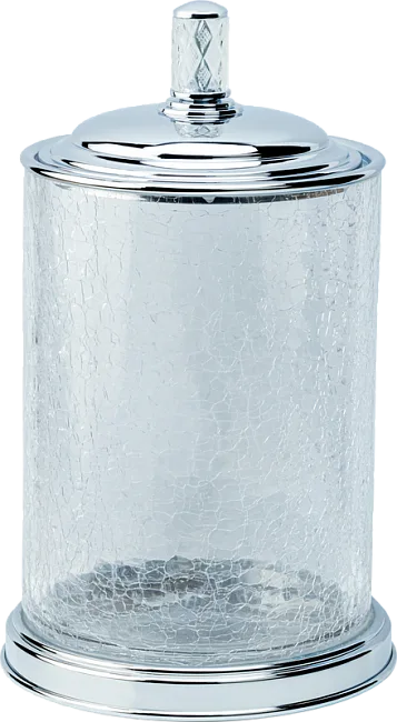 Мусорное ведро Boheme Murano Cristal 10914-CRST-CH хром Sancos — Оригинал