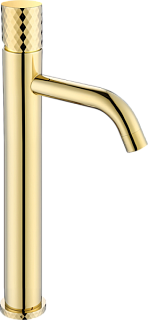 Смеситель для раковины Boheme Stick 122-GG gold diamond gold