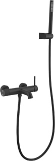 Смеситель для ванны с душем Boheme Uno 463-B, black