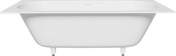 Ванна из искусственного камня Salini Ornella Axis Kit S-Stone 190x90 см, встраиваемая, матовая белая
